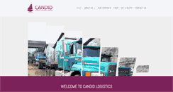 Desktop Screenshot of candidlogistics.com